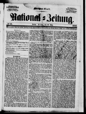 Nationalzeitung vom 26.05.1848