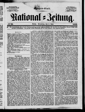 Nationalzeitung vom 04.06.1848