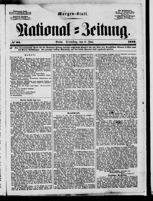 National-Zeitung vom 06.06.1848