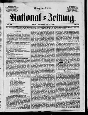 Nationalzeitung vom 07.06.1848