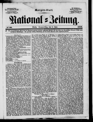Nationalzeitung on Jun 8, 1848