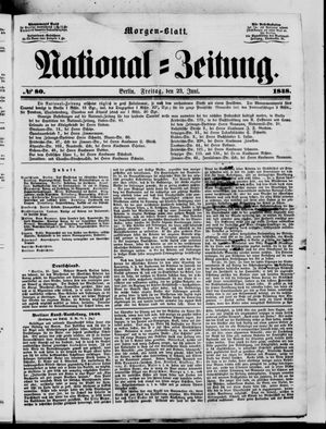 Nationalzeitung on Jun 23, 1848
