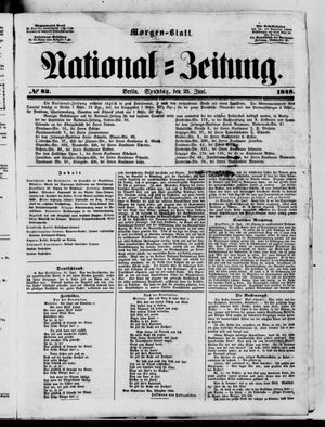 Nationalzeitung on Jun 25, 1848