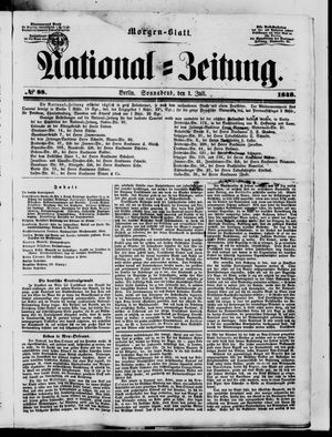 Nationalzeitung on Jul 1, 1848