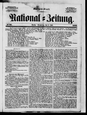 Nationalzeitung on Jul 2, 1848