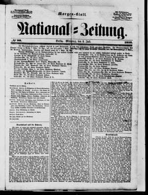 Nationalzeitung vom 03.07.1848
