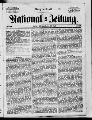 National-Zeitung vom 12.07.1848