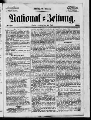Nationalzeitung on Jul 14, 1848