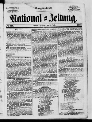 Nationalzeitung vom 21.07.1848