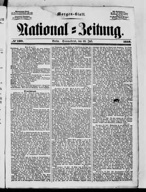 Nationalzeitung on Jul 22, 1848