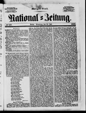 Nationalzeitung vom 30.07.1848