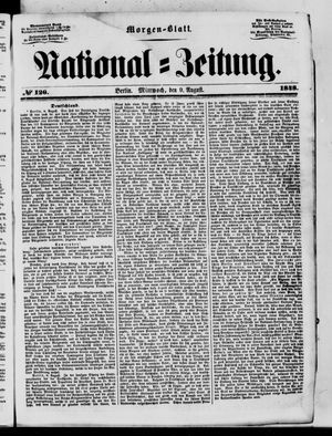 Nationalzeitung vom 09.08.1848