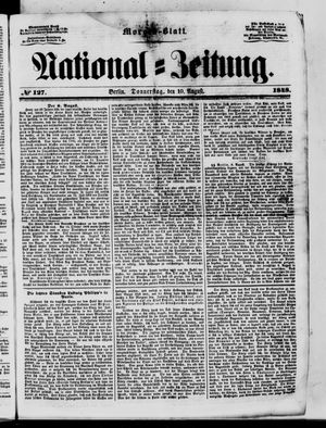 Nationalzeitung vom 10.08.1848
