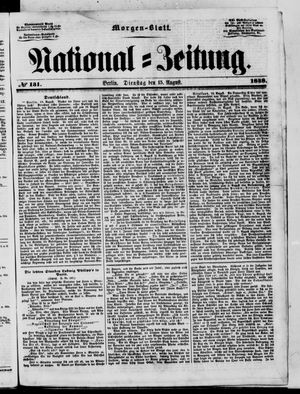 Nationalzeitung vom 15.08.1848
