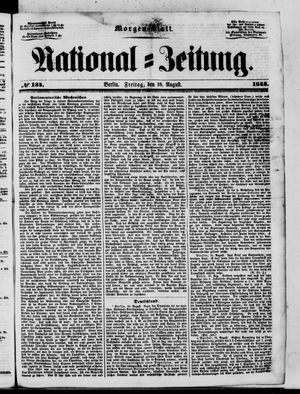 Nationalzeitung vom 18.08.1848