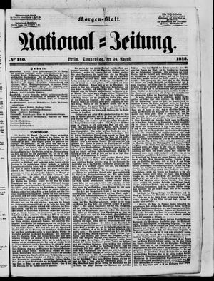 Nationalzeitung vom 24.08.1848