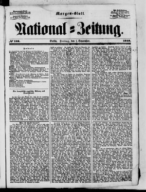 Nationalzeitung on Sep 1, 1848