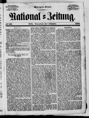 Nationalzeitung vom 02.09.1848