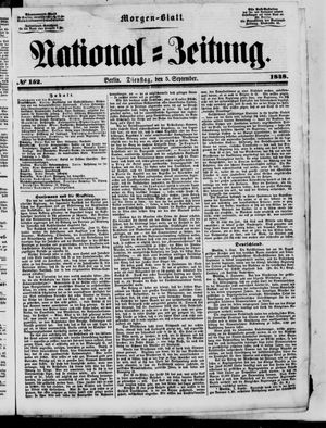 Nationalzeitung vom 05.09.1848