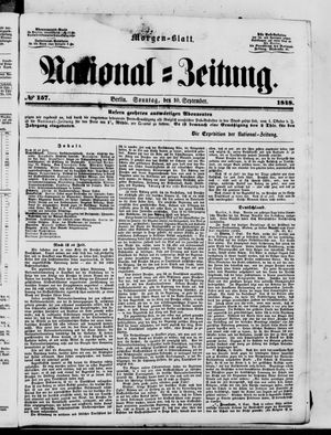 Nationalzeitung on Sep 10, 1848