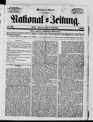Nationalzeitung on Sep 18, 1848
