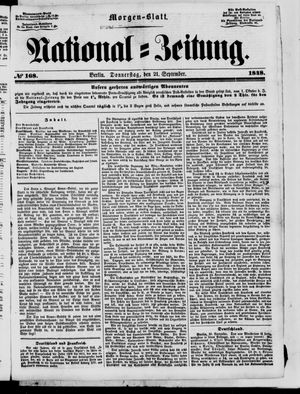 Nationalzeitung on Sep 21, 1848