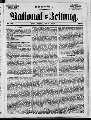 Nationalzeitung vom 09.10.1848