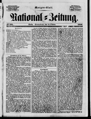 Nationalzeitung on Oct 14, 1848