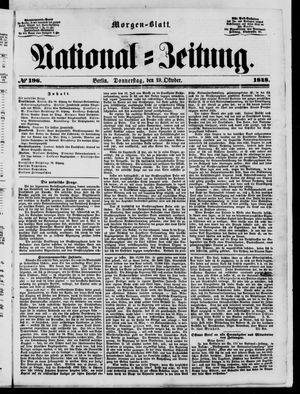 National-Zeitung vom 19.10.1848