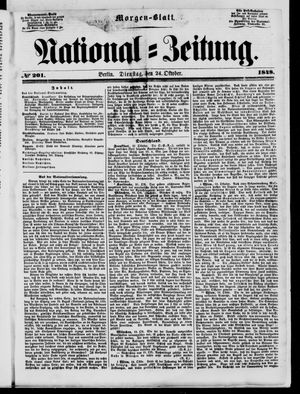 Nationalzeitung on Oct 24, 1848