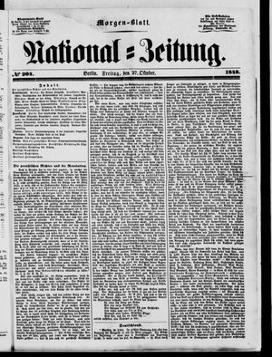 Nationalzeitung on Oct 27, 1848