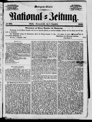 Nationalzeitung on Dec 9, 1848