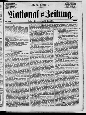 Nationalzeitung on Dec 12, 1848