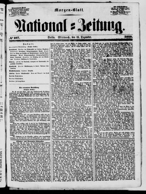 Nationalzeitung vom 13.12.1848