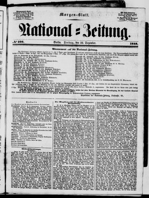 Nationalzeitung on Dec 22, 1848
