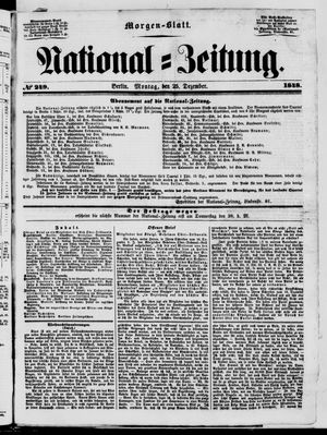Nationalzeitung on Dec 25, 1848