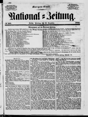 Nationalzeitung vom 29.12.1848