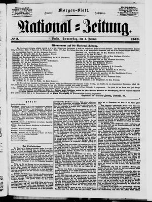 National-Zeitung on Jan 4, 1849