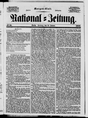 Nationalzeitung on Jan 12, 1849