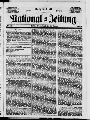 Nationalzeitung on Jan 13, 1849
