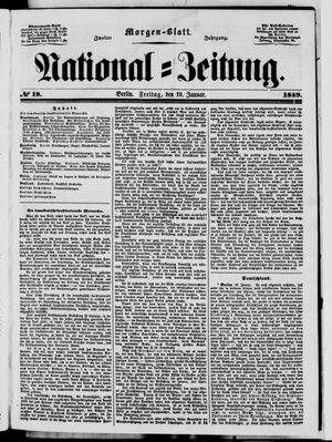 Nationalzeitung vom 19.01.1849