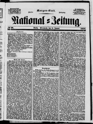 Nationalzeitung on Jan 31, 1849