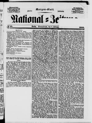 Nationalzeitung vom 03.02.1849