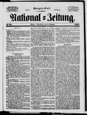 National-Zeitung on Feb 11, 1849