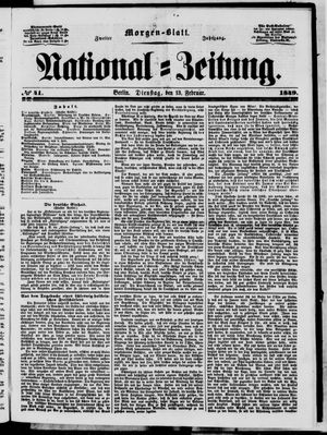 Nationalzeitung on Feb 13, 1849