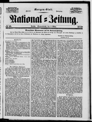 Nationalzeitung vom 03.03.1849