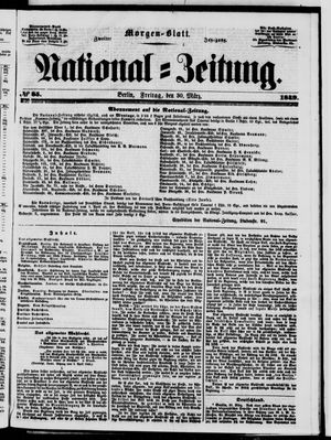 Nationalzeitung vom 30.03.1849