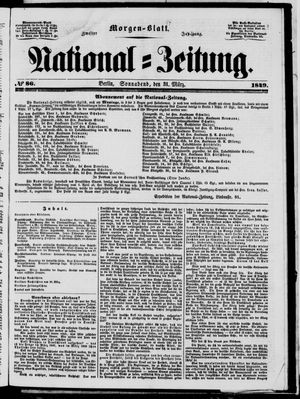 National-Zeitung vom 31.03.1849