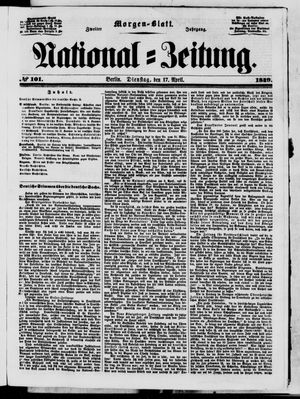 National-Zeitung vom 17.04.1849