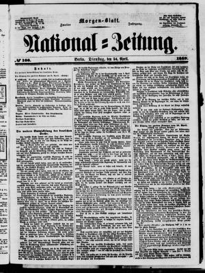 National-Zeitung on Apr 24, 1849